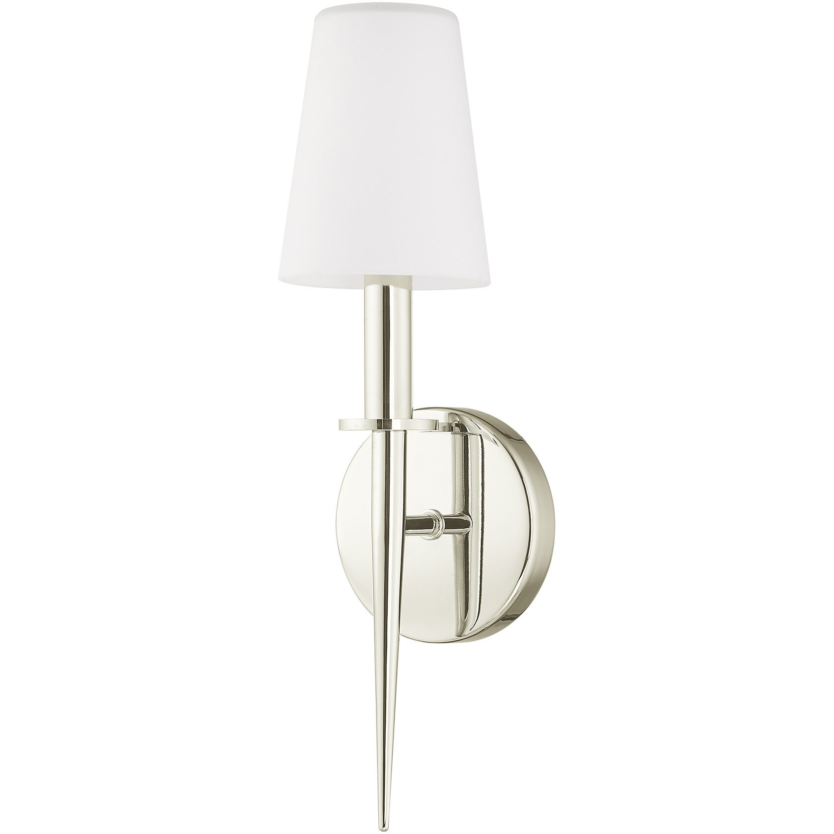 Witten 1 Light 4 inch Polished Nickel ADA ADA Wall Sconce Wall Light